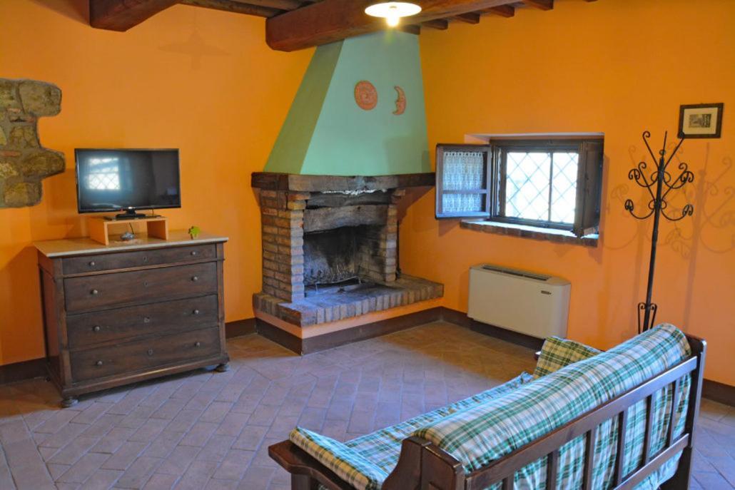 Ferienwohnung Casale Poggio Colpiccione Passignano sul Trasimeno Exterior foto